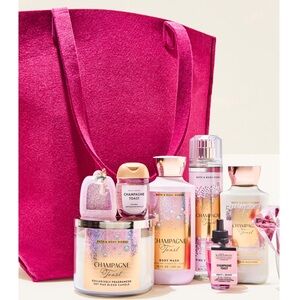 NWT $140 value Bath & Body Works Champagne Toast Gift Set